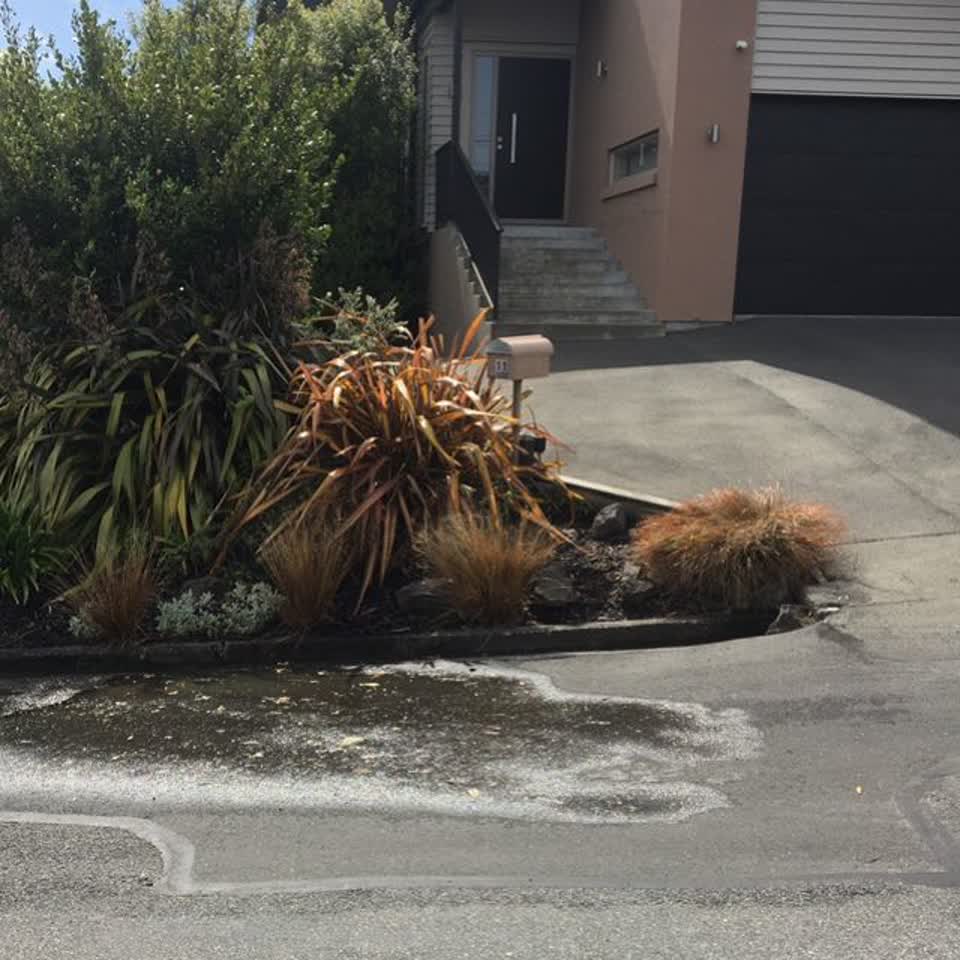 The photograph attached to this wastewater/stormwater report