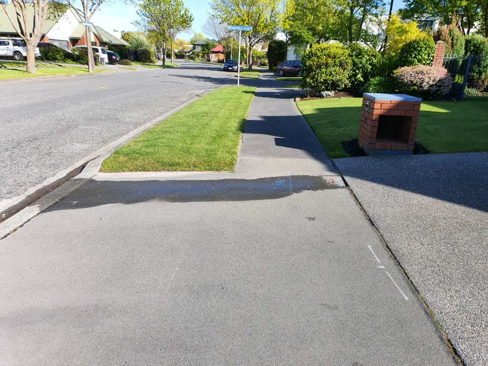 The photograph attached to this water supply report