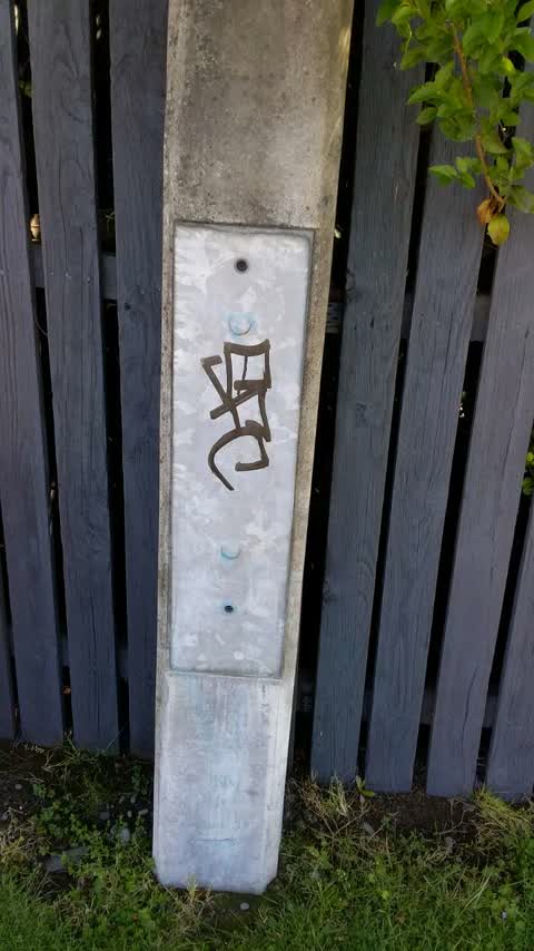 Graffiti, a report photo