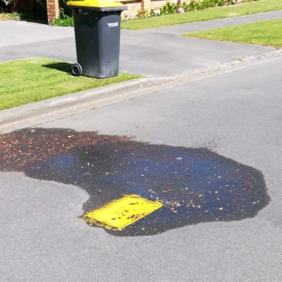 The photograph attached to this water supply report