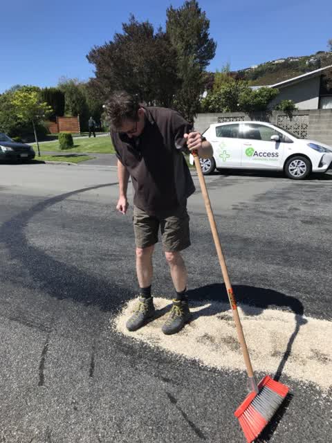 Roading/Streets, a report photo