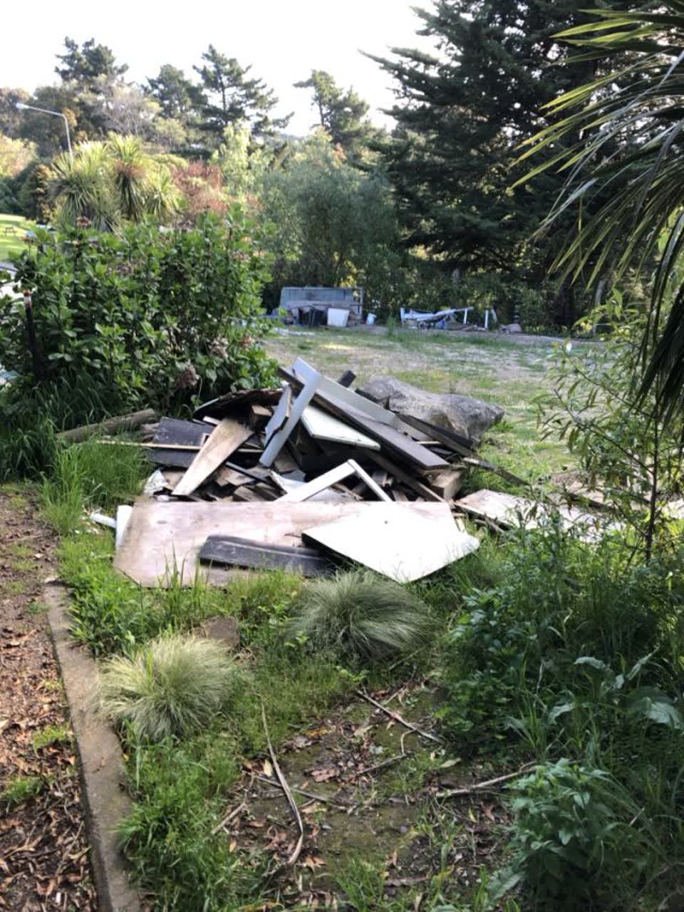 The photograph attached to this parks report