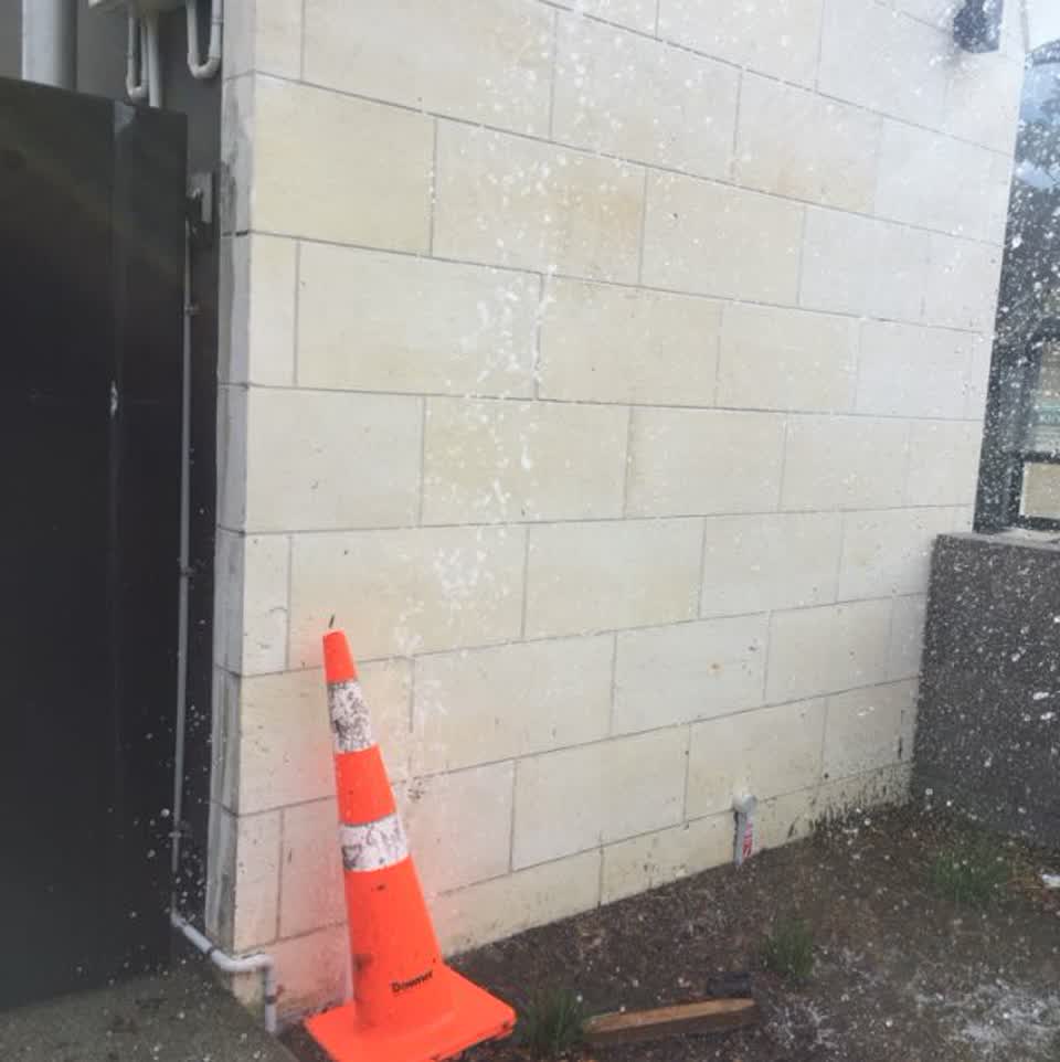 The photograph attached to this water supply report