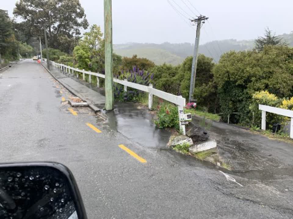 The photograph attached to this wastewater/stormwater report