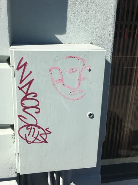 Graffiti, a report photo