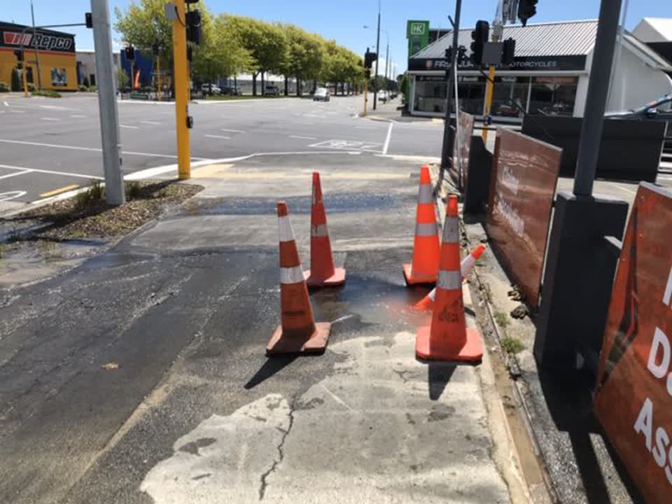 The photograph attached to this water supply report