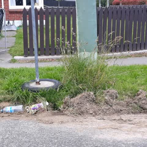 Rubbish/Recycling, a report photo