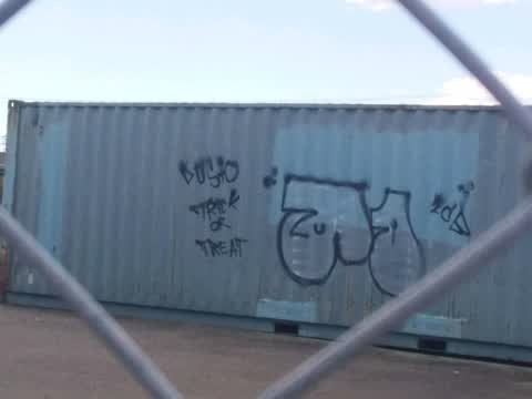 Graffiti, a report photo