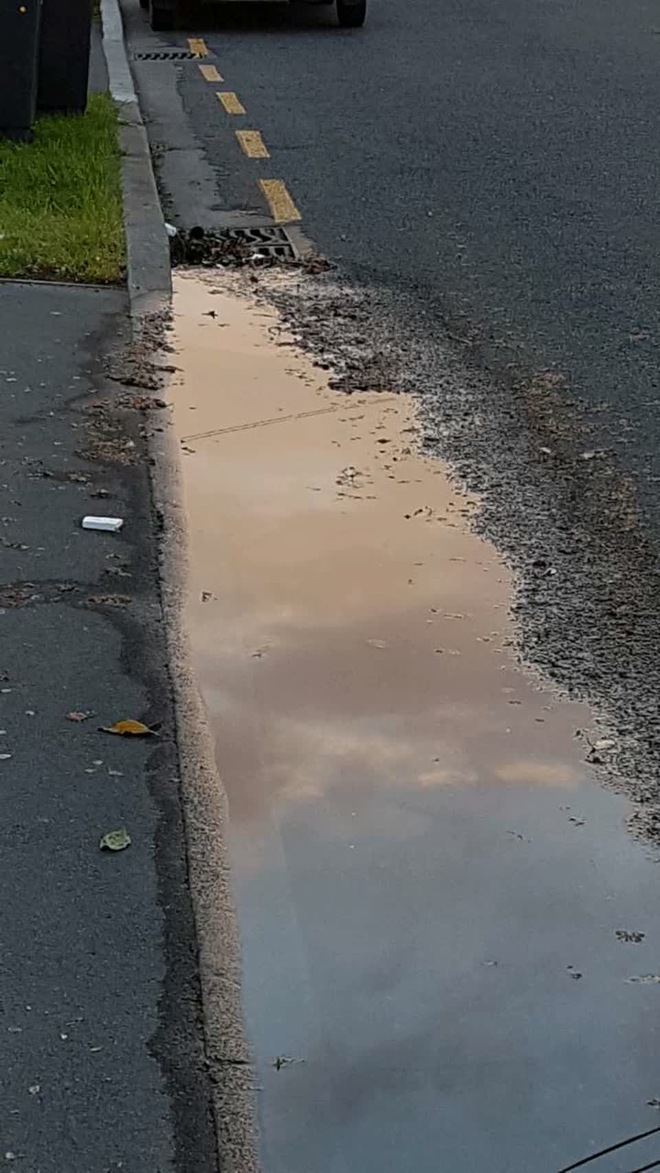 The photograph attached to this water supply report