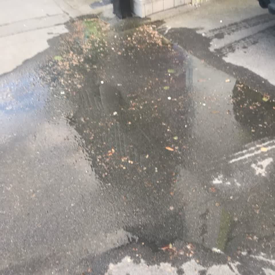 The photograph attached to this water supply report