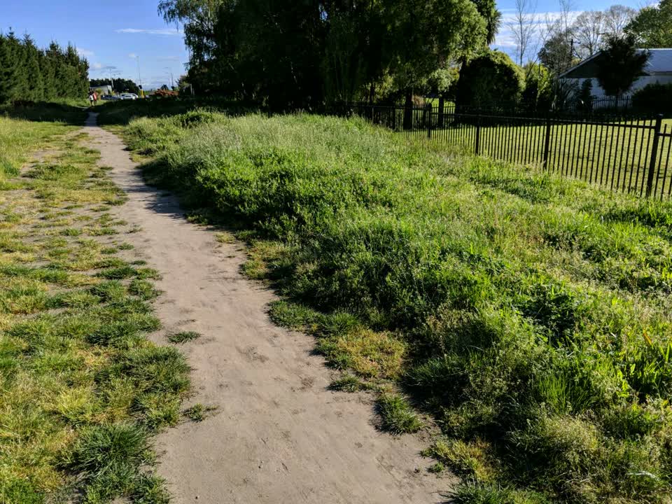 The photograph attached to this parks report