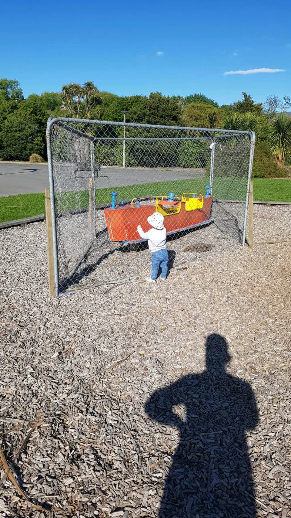 The photograph attached to this parks report