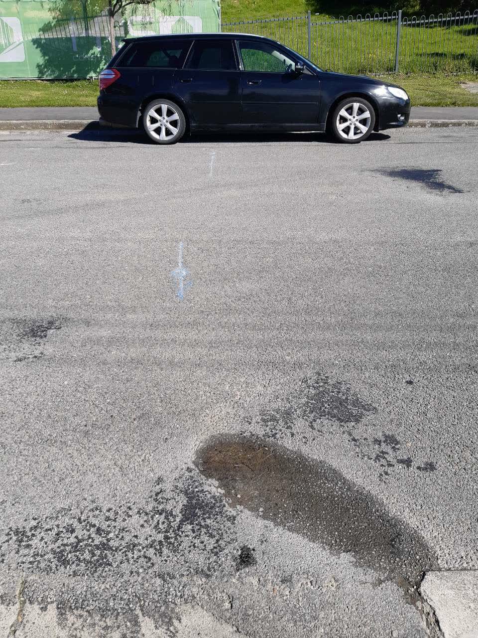 The photograph attached to this water supply report