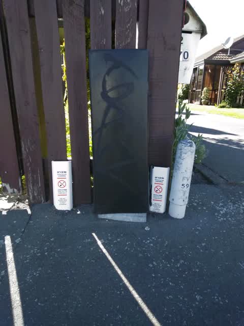 Graffiti, a report photo
