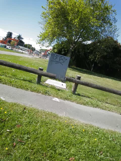 Graffiti, a report photo