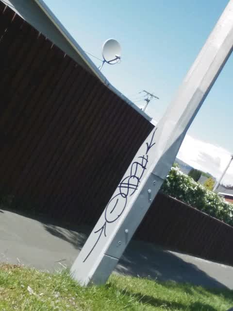 Graffiti, a report photo