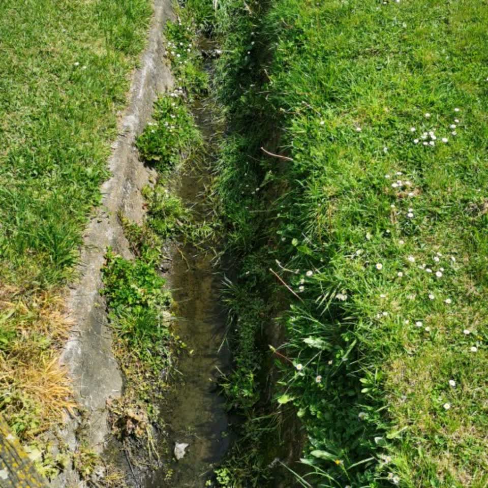 The photograph attached to this wastewater/stormwater report