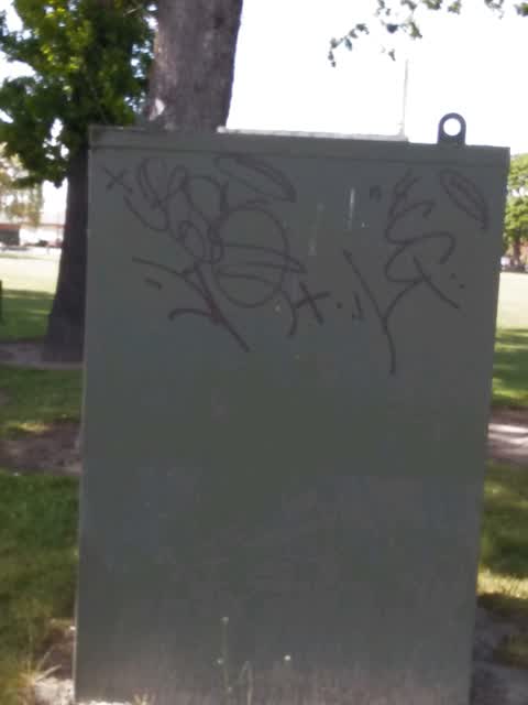Graffiti, a report photo
