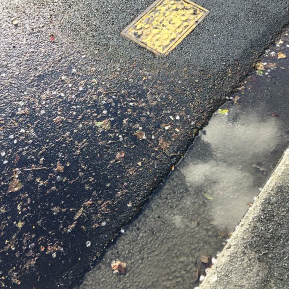 The photograph attached to this water supply report