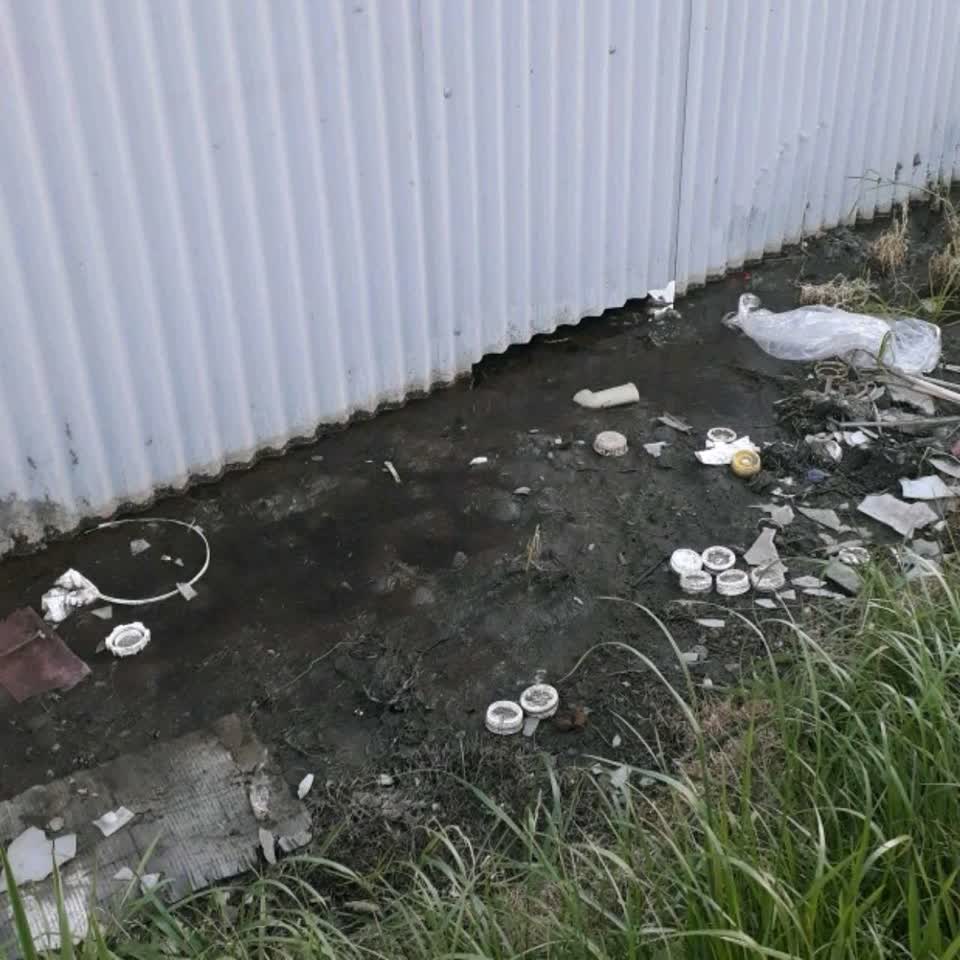 The photograph attached to this wastewater/stormwater report