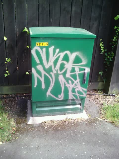 Graffiti, a report photo