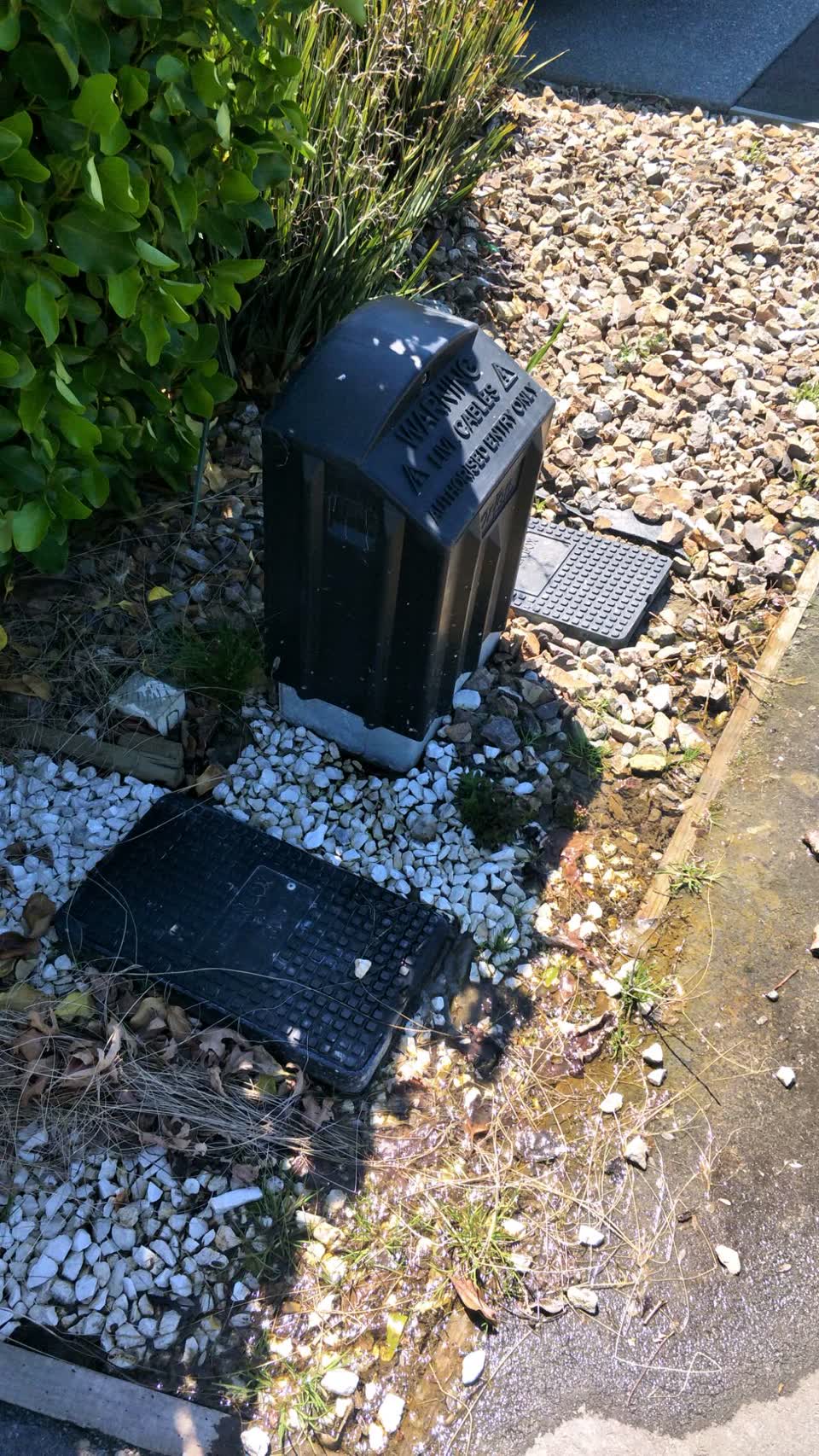 The photograph attached to this water supply report