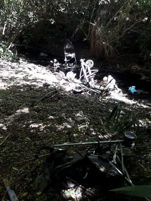 Rubbish/Recycling, a report photo