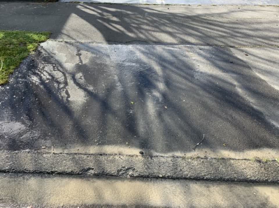 The photograph attached to this water supply report