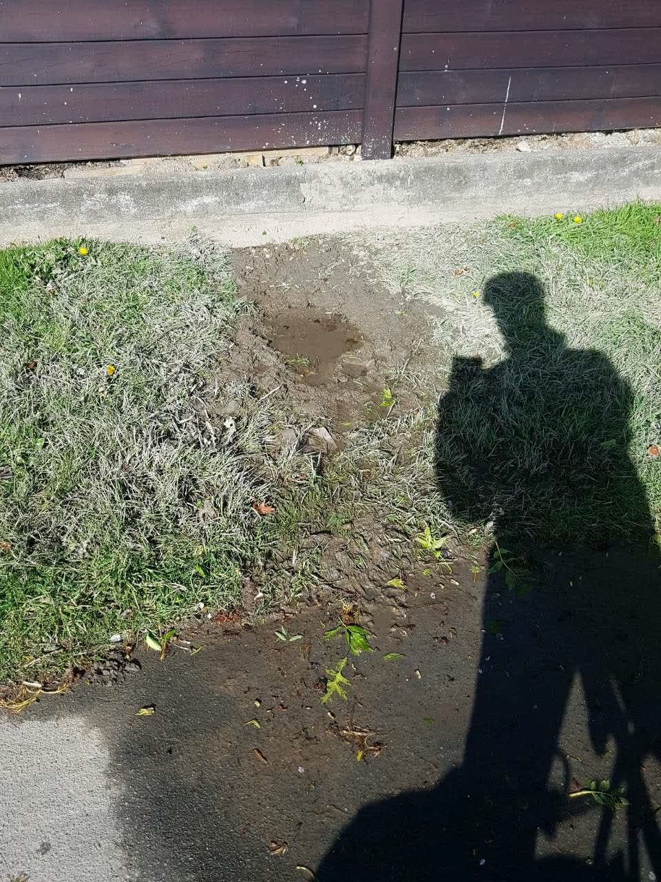 The photograph attached to this water supply report