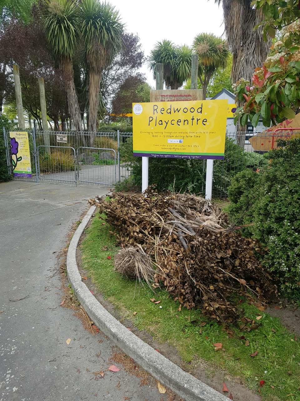The photograph attached to this parks report