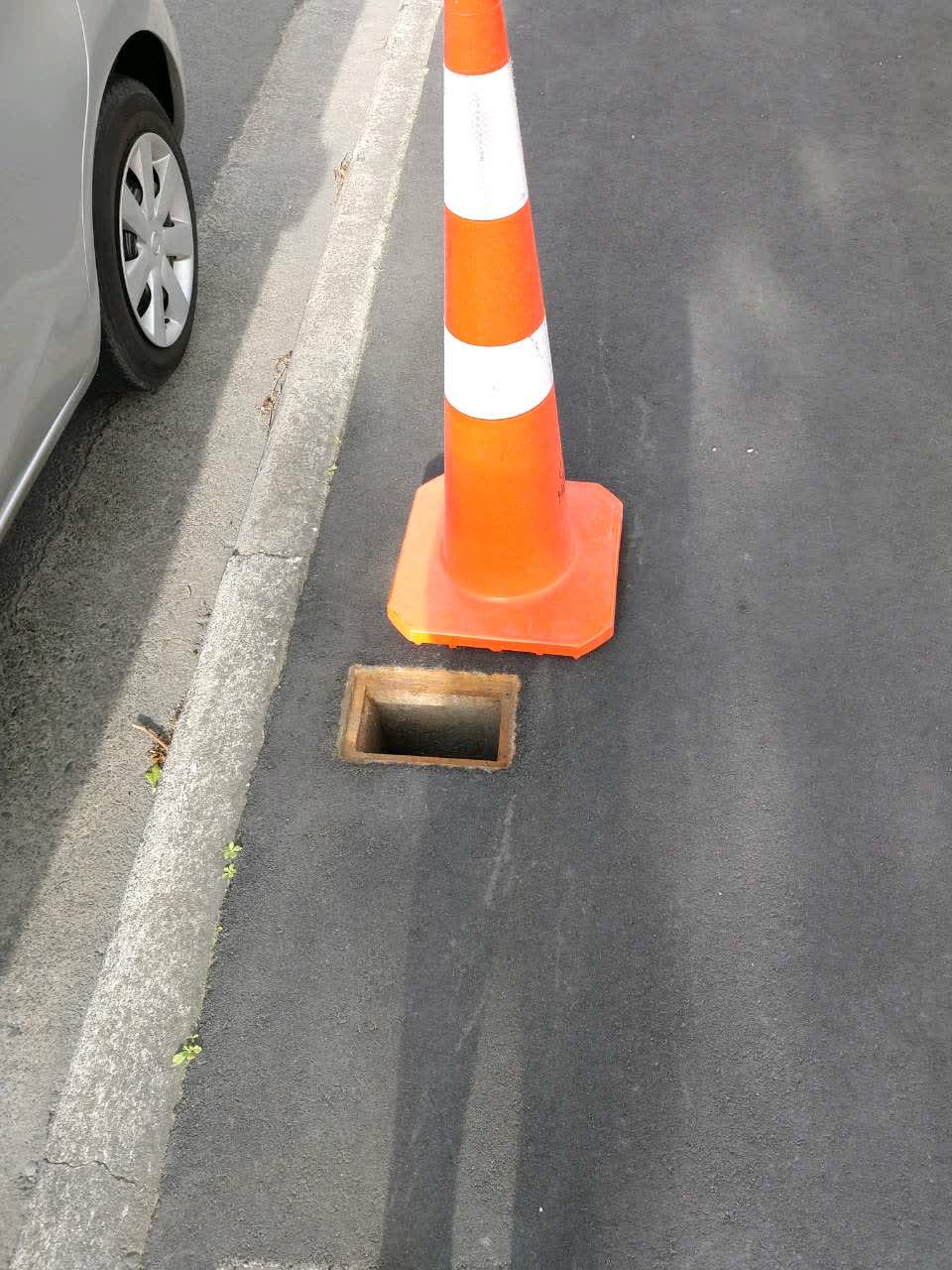 The photograph attached to this wastewater/stormwater report
