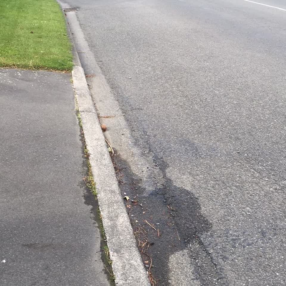 The photograph attached to this water supply report