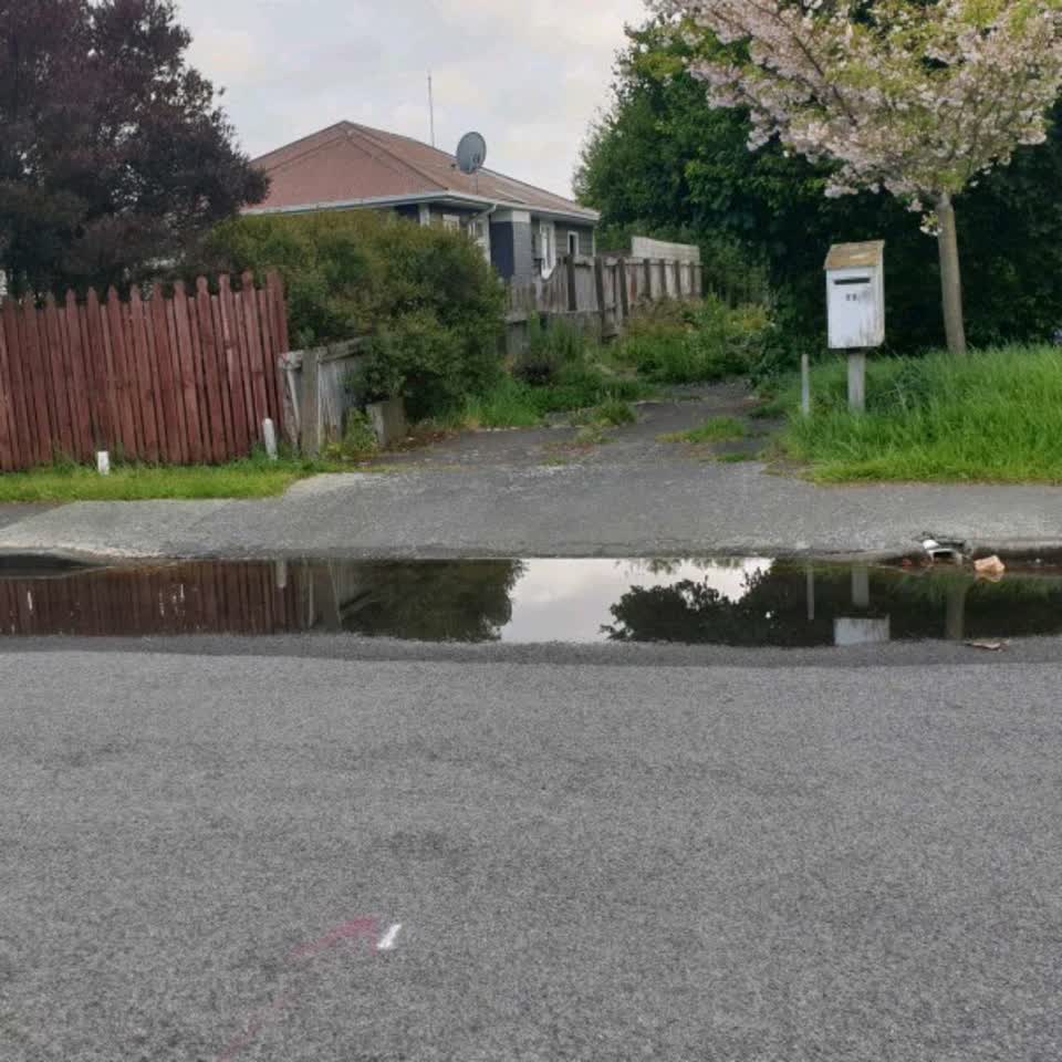The photograph attached to this wastewater/stormwater report