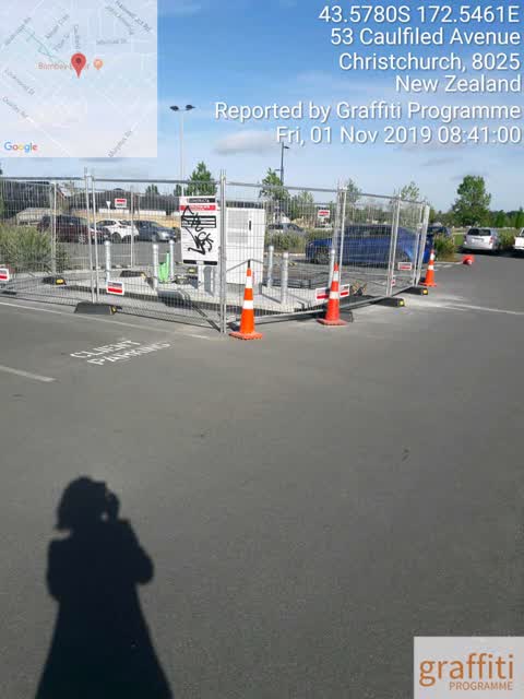 Graffiti, a report photo
