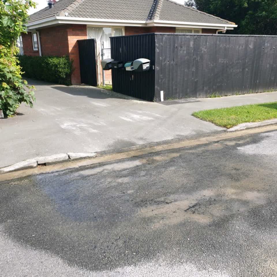 The photograph attached to this water supply report
