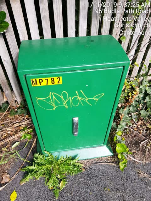 Graffiti, a report photo