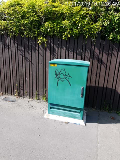 Graffiti, a report photo