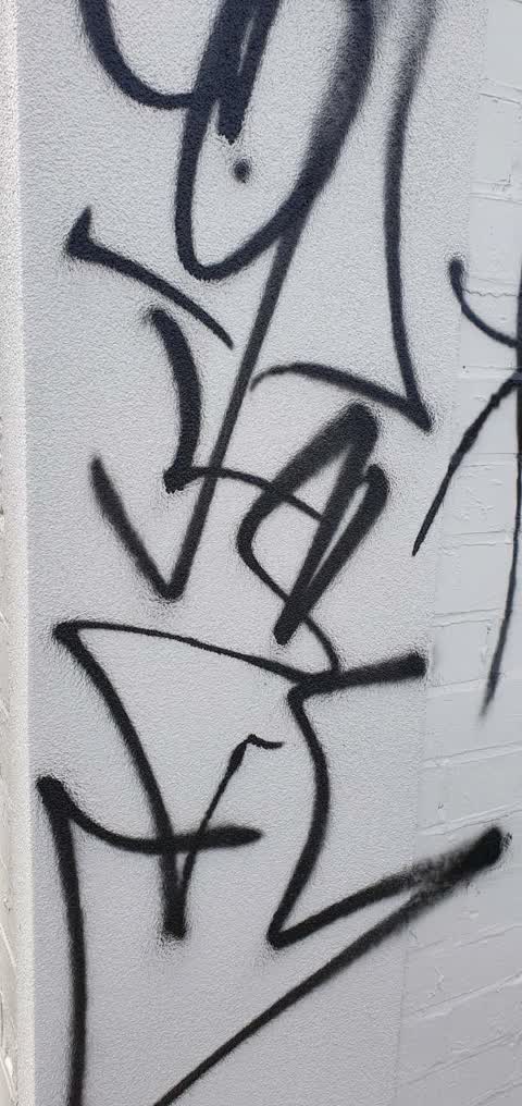 Graffiti, a report photo