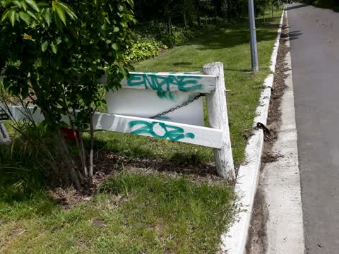 Graffiti, a report photo
