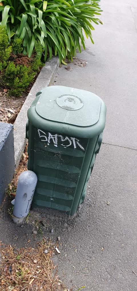 Graffiti, a report photo