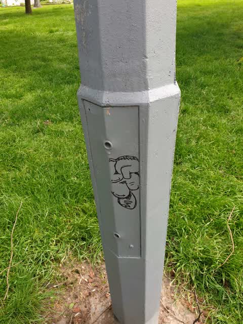 Graffiti, a report photo