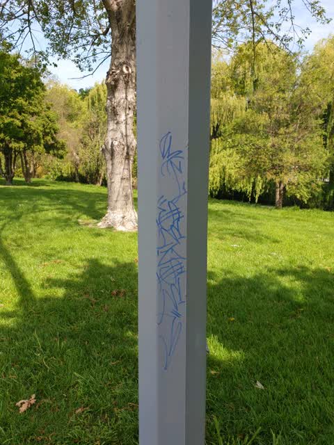 Graffiti, a report photo