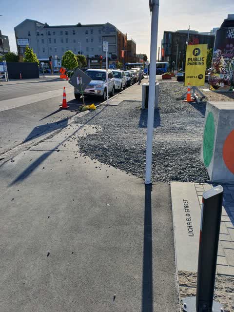 Roading/Streets, a report photo