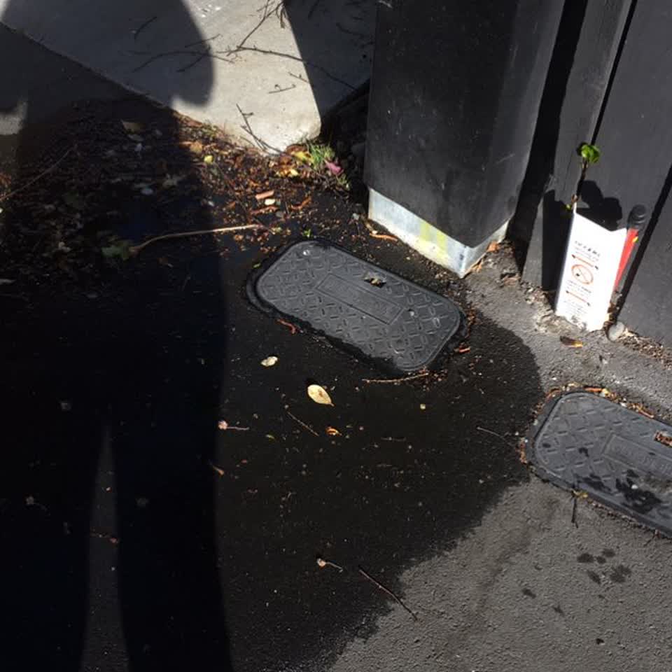 The photograph attached to this water supply report