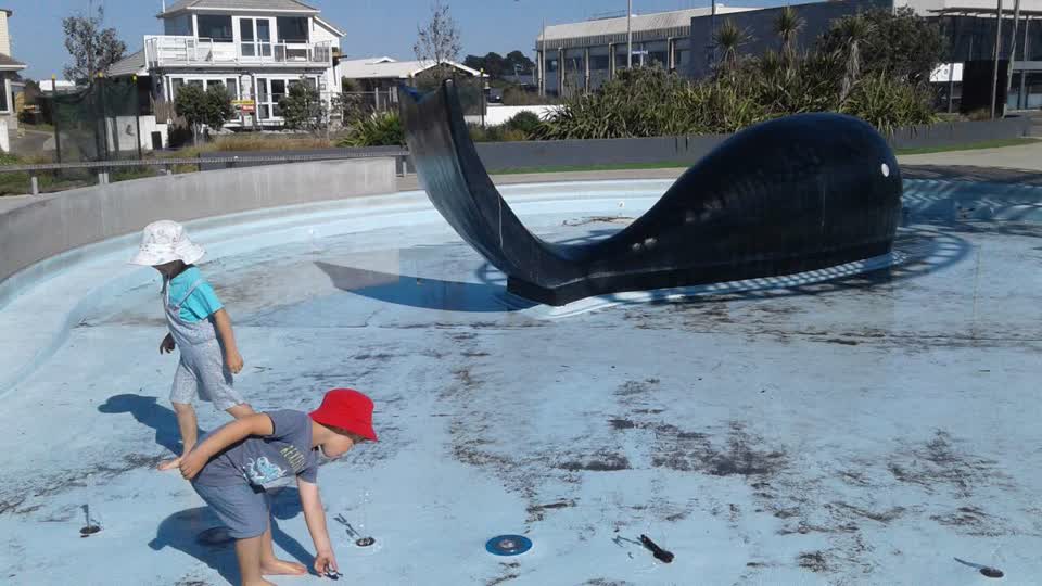 The photograph attached to this parks report