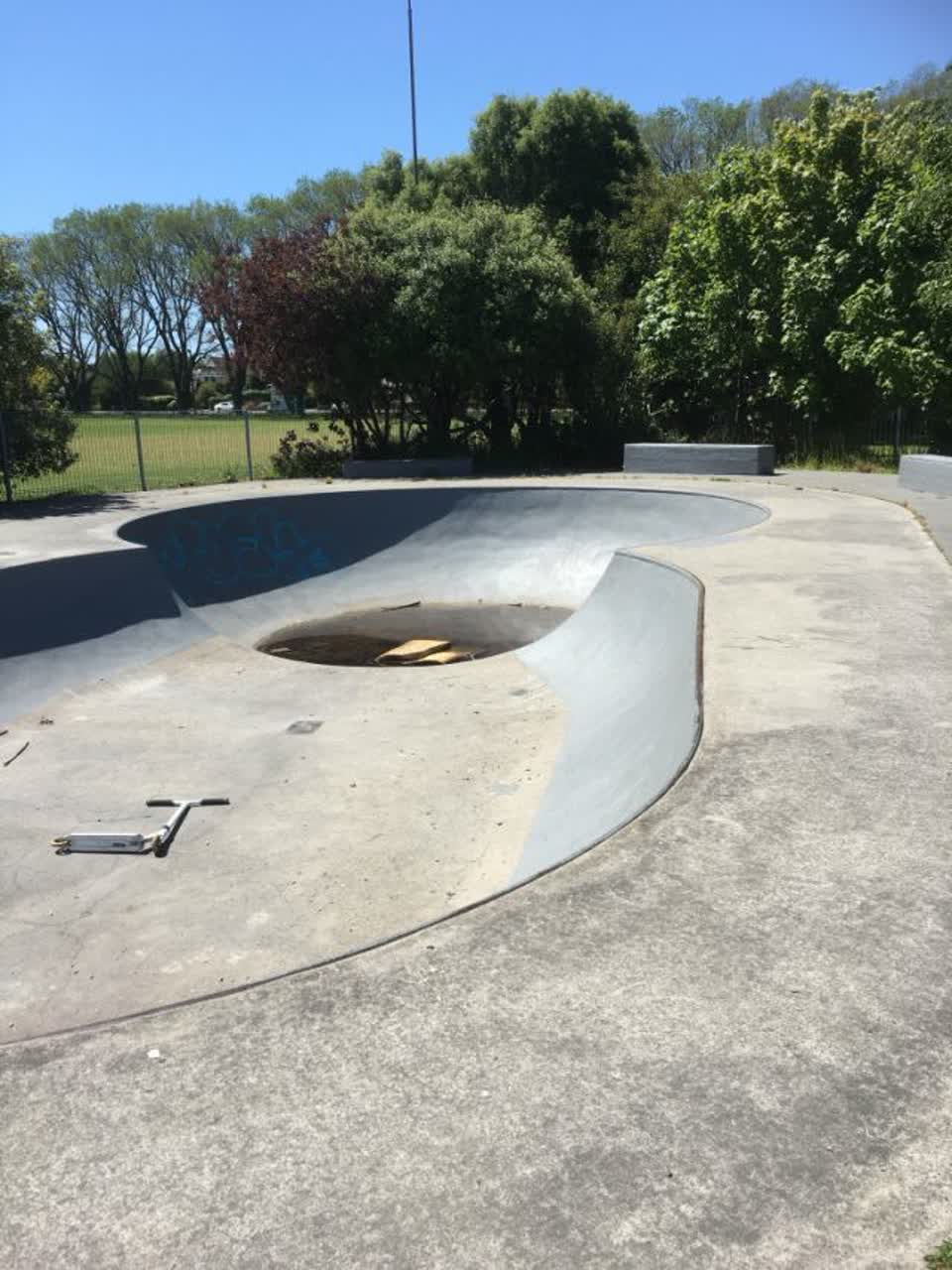 The photograph attached to this parks report