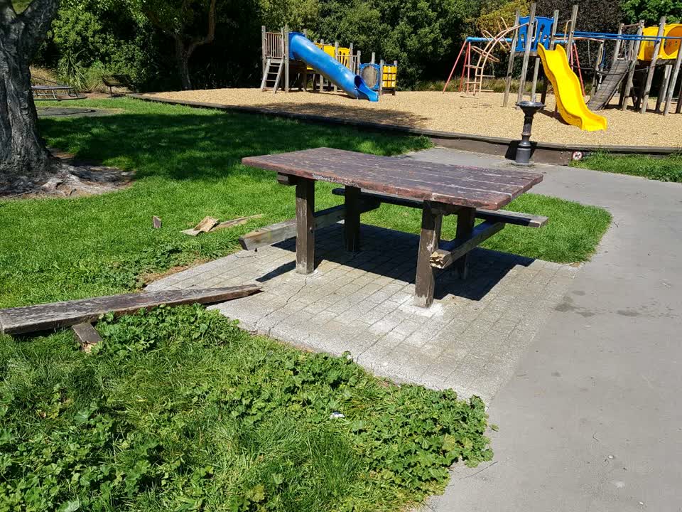 The photograph attached to this parks report