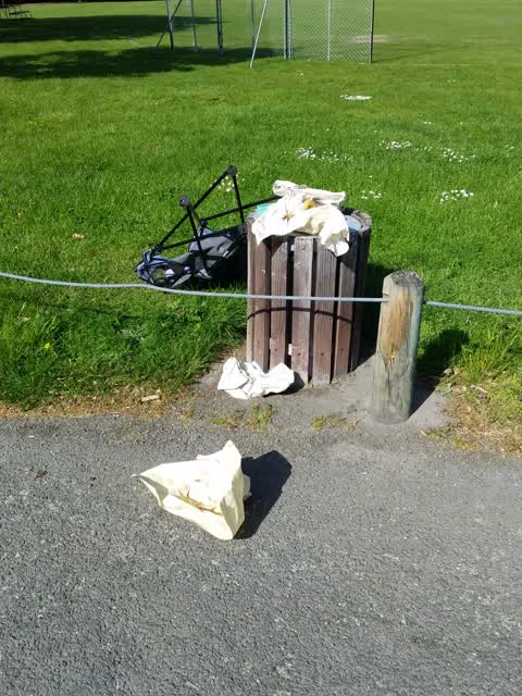 Rubbish/Recycling — a report photo