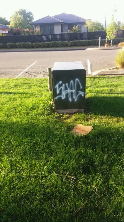 Graffiti — a report photo