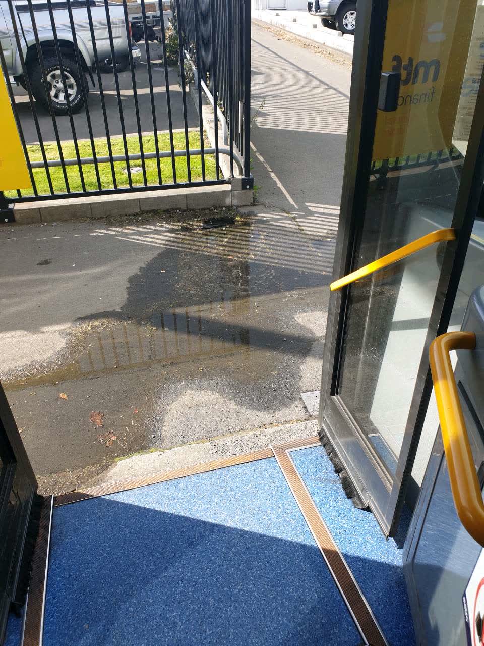 The photograph attached to this water supply report